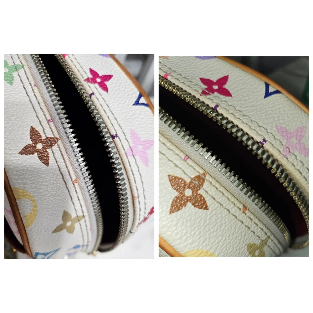 Louis Vuitton Trouville Handbag Multicolor Monogram - Picture 14 of 16